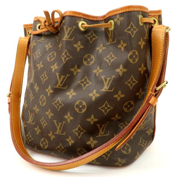⭐🔥AUTHENTIC🔥⭐Louis Vuitton Monogram Petit Noe Shoulder Bag - Picture 5 of 16